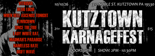 KUTZTOWN KARNAGEFEST 2026